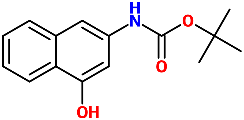 (image for) MC010752 3-(tert-Butoxycarbonylamino)-a-naphthol